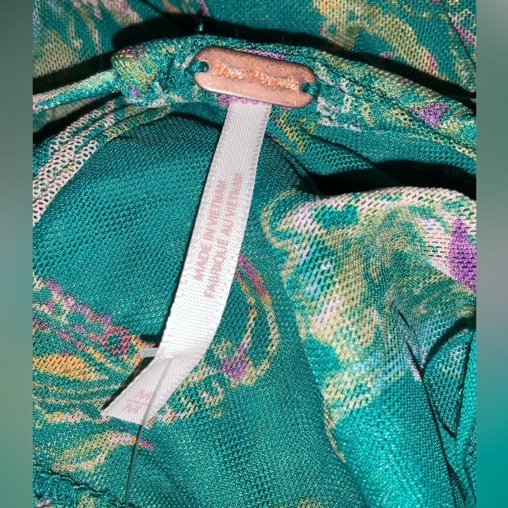 Free People medium green combo up for anything top - Picture 6 of 6